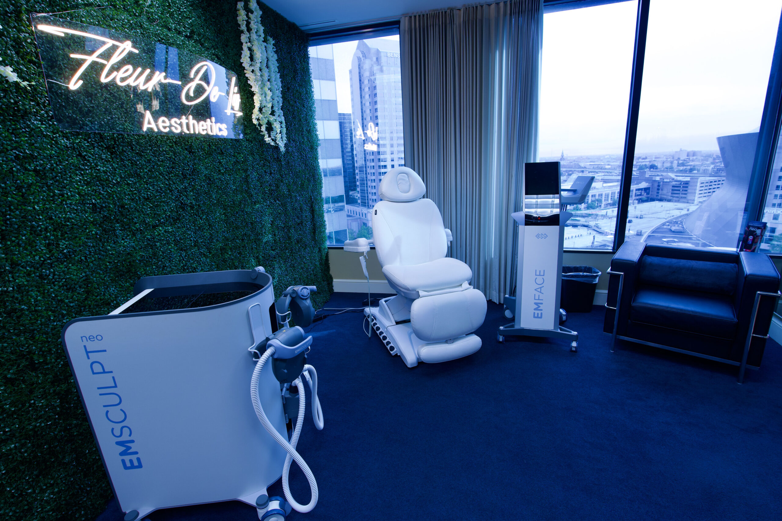 Fleur-De-Lis Aesthetics Exam Room in New Orleans